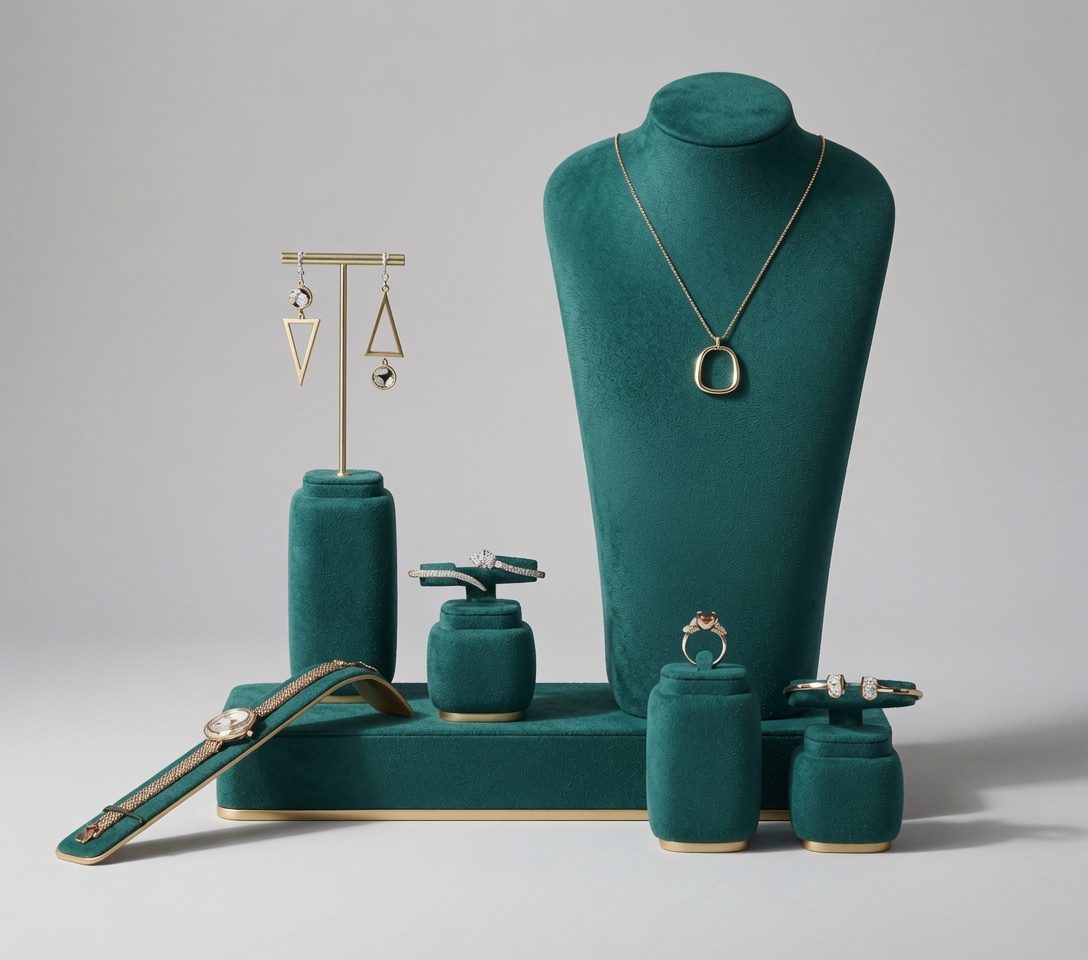 Custom jewelry counter display