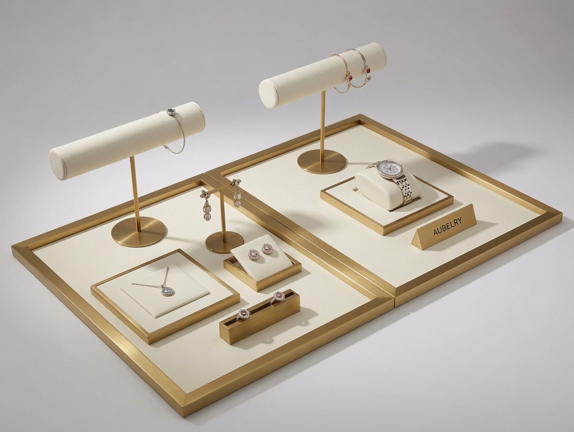 Modular jewelry display pieces