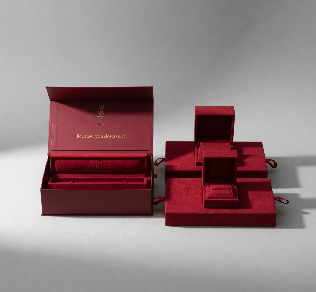 Des Veoux series jewelry packaging